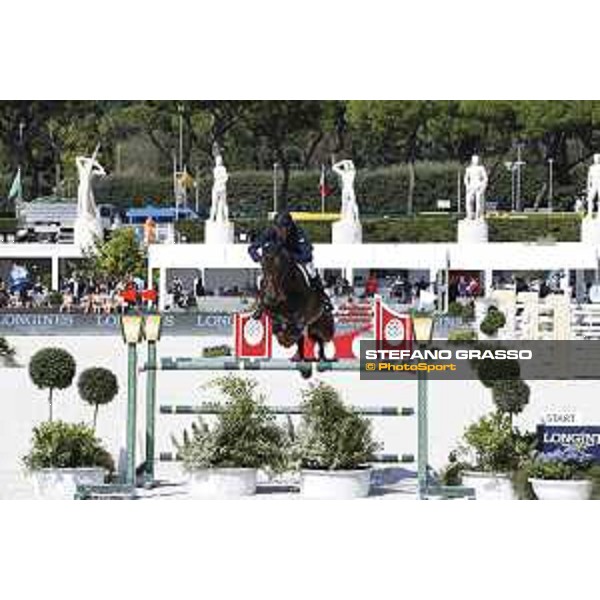LGCT of Rome - Class 10 - Piergiorgio Bucci on Ugano de Coquerie - Rome, Stadio dei Marmi - 23 September 2017 - ph.Stefano Grasso/LGCT