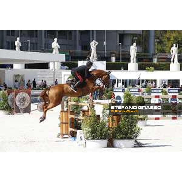 LGCT of Rome - Class 10 - Emanuele Gaudiano on Chalou - Rome, Stadio dei Marmi - 23 September 2017 - ph.Stefano Grasso/LGCT
