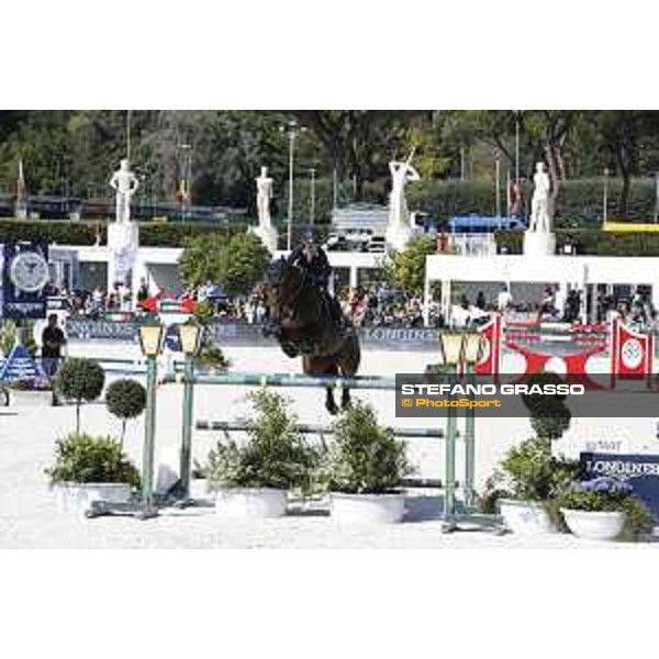 LGCT of Rome - Class 10 - Lauren Hough on Quantas 15 - Rome, Stadio dei Marmi - 23 September 2017 - ph.Stefano Grasso/LGCT