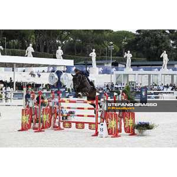 LGCT of Rome - Class 14 - Max Kuhner on Cornet Kalua - Rome, Stadio dei Marmi - 24 September 2017 - ph.Stefano Grasso/LGCT