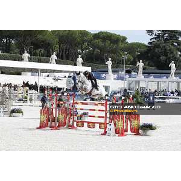 LGCT of Rome - Class 14 - Emanuele Gaudiano on Caspar 232 - Rome, Stadio dei Marmi - 24 September 2017 - ph.Stefano Grasso/LGCT