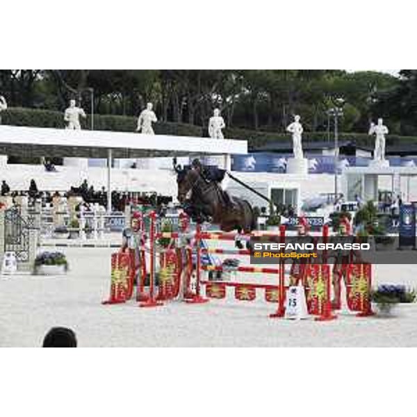 LGCT of Rome - Class 14 - Lauren Hough on Quantas 15 - Rome, Stadio dei Marmi - 24 September 2017 - ph.Stefano Grasso/LGCT