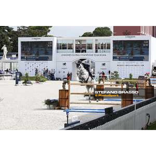 LGCT of Rome - Class 14 - Lorenzo de Luca on Limestone Grey - Rome, Stadio dei Marmi - 24 September 2017 - ph.Stefano Grasso/LGCT