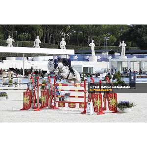 LGCT of Rome - Class 14 - Lorenzo de Luca on Limestone Grey - Rome, Stadio dei Marmi - 24 September 2017 - ph.Stefano Grasso/LGCT