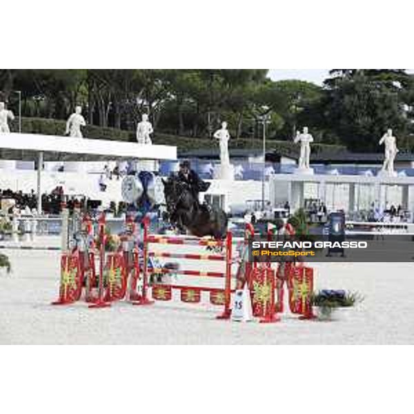 LGCT of Rome - Class 14 - Eric Van Der Vleuten on Zigali P S - Rome, Stadio dei Marmi - 24 September 2017 - ph.Stefano Grasso/LGCT