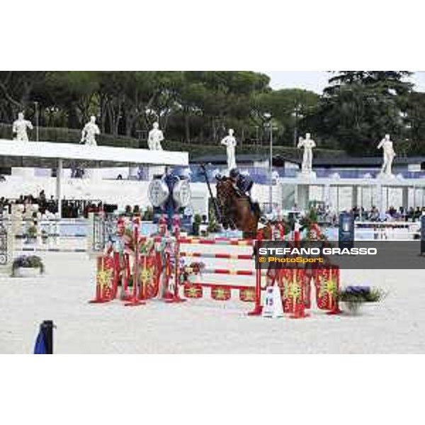LGCT of Rome - Class 14 - Peder Fredricson on H&M Carat Desire - Rome, Stadio dei Marmi - 24 September 2017 - ph.Stefano Grasso/LGCT