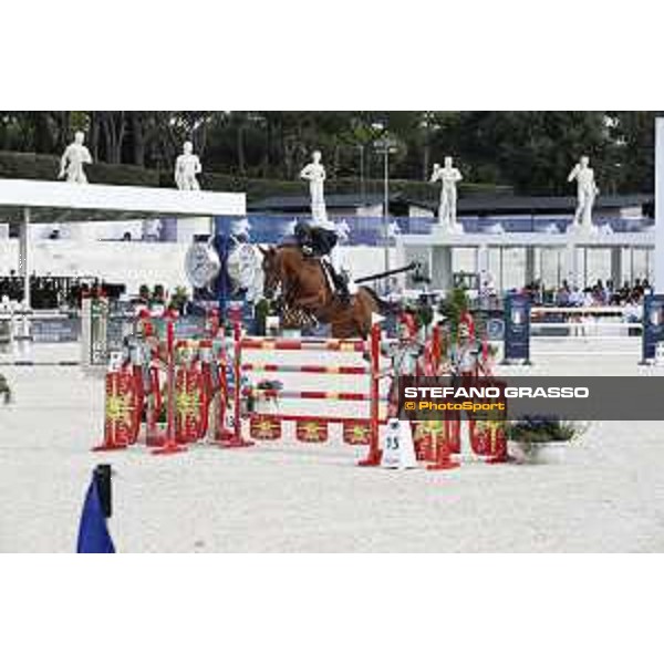 LGCT of Rome - Class 14 - Janika Sprunger on Aris CMS - Rome, Stadio dei Marmi - 24 September 2017 - ph.Stefano Grasso/LGCT
