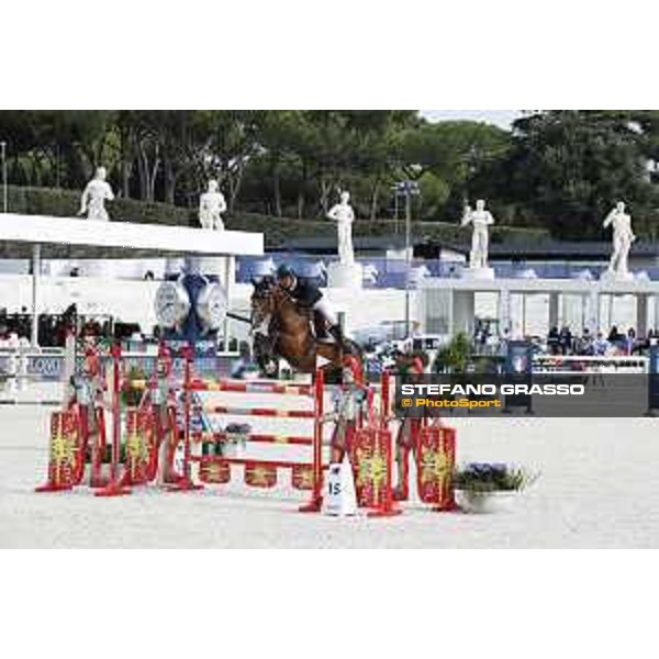 LGCT of Rome - Class 14 - Geir Gulliksen on Edesa S Banjan - Rome, Stadio dei Marmi - 24 September 2017 - ph.Stefano Grasso/LGCT