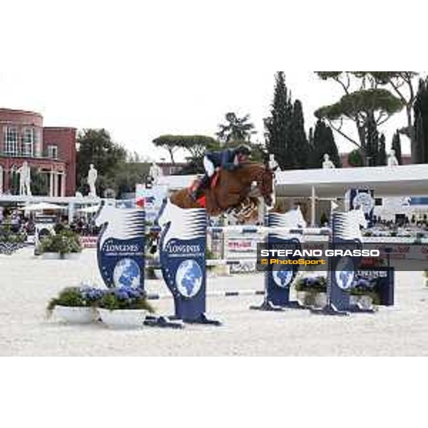 LGCT of Rome - Class 14 - Simon Delestre on Chesall Zimequest - Rome, Stadio dei Marmi - 24 September 2017 - ph.Stefano Grasso/LGCT