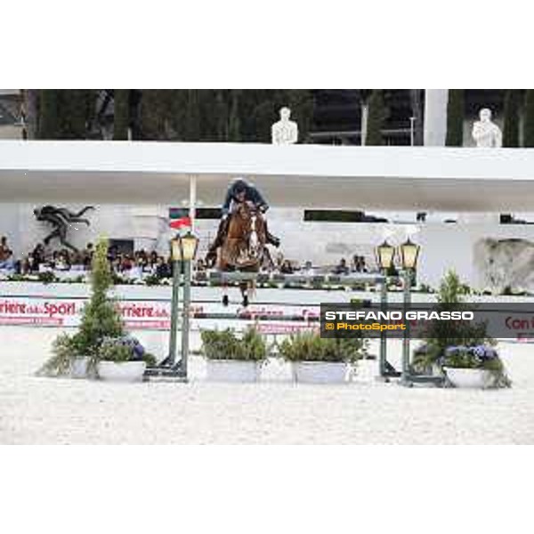 LGCT of Rome - Class 14 - Simon Delestre on Chesall Zimequest - Rome, Stadio dei Marmi - 24 September 2017 - ph.Stefano Grasso/LGCT