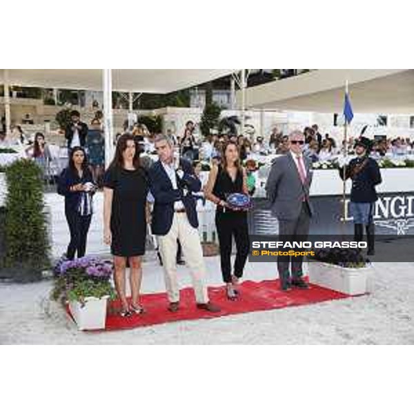 LGCT of Rome - Class 14 - Prize giving ceremony - Eleonora Di Giuseppe, Marco DI Paola and Stephan Ellenbruch - Rome, Stadio dei Marmi - 24 September 2017 - ph.Stefano Grasso/LGCT