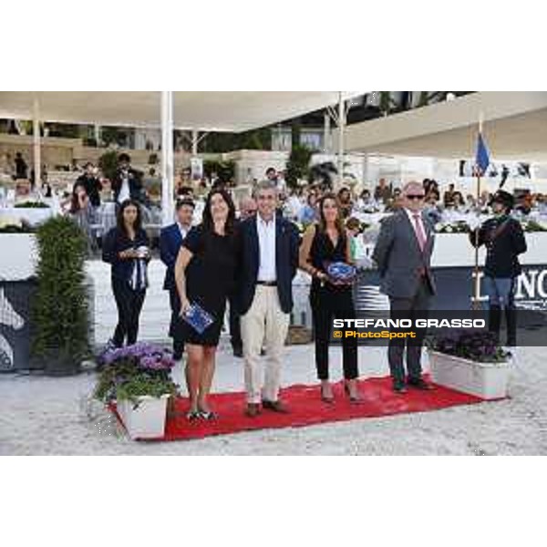 LGCT of Rome - Class 14 - Prize giving ceremony - Eleonora Di Giuseppe, Marco DI Paola and Stephan Ellenbruch - Rome, Stadio dei Marmi - 24 September 2017 - ph.Stefano Grasso/LGCT