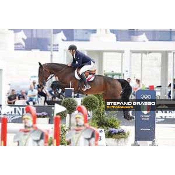 LGCT of Rome - Class 14 - Piergiorgio Bucci on Ugano de Coquerie - Rome, Stadio dei Marmi - 24 September 2017 - ph.Stefano Grasso/LGCT