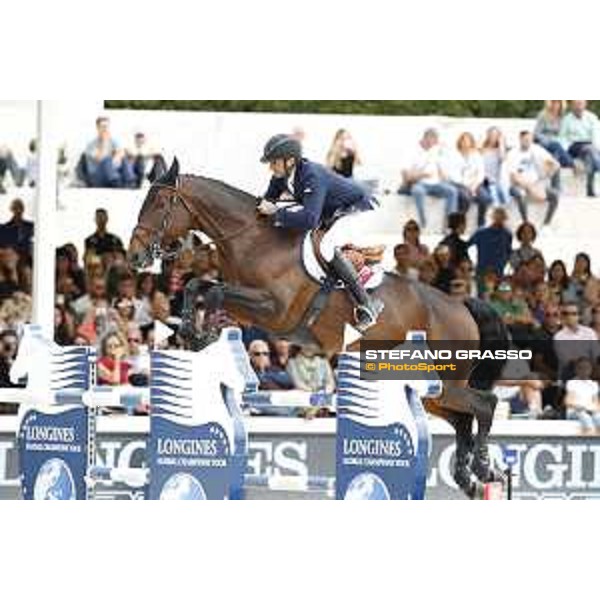 LGCT of Rome - Class 14 - Piergiorgio Bucci on Ugano de Coquerie - Rome, Stadio dei Marmi - 24 September 2017 - ph.Stefano Grasso/LGCT