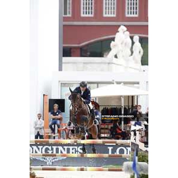 LGCT of Rome - Class 14 - Piergiorgio Bucci on Ugano de Coquerie - Rome, Stadio dei Marmi - 24 September 2017 - ph.Stefano Grasso/LGCT