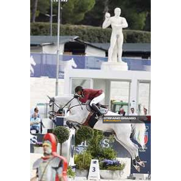 LGCT of Rome - Class 14 - Bassem Mohammed on Argelith Squid - Rome, Stadio dei Marmi - 24 September 2017 - ph.Stefano Grasso/LGCT