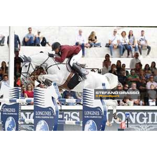 LGCT of Rome - Class 14 - Bassem Mohammed on Argelith Squid - Rome, Stadio dei Marmi - 24 September 2017 - ph.Stefano Grasso/LGCT
