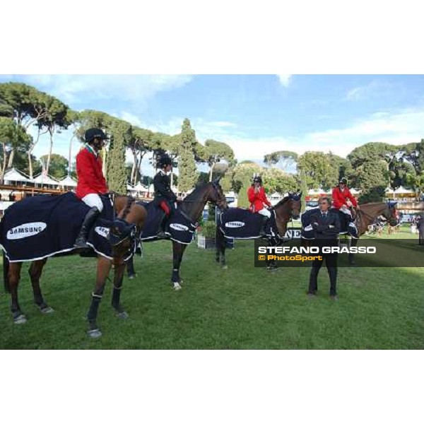 Duccio Bartalucci Team manager of Italian Team Rome Piazza di Siena 28th may 2004 ph.Stefano Grasso
