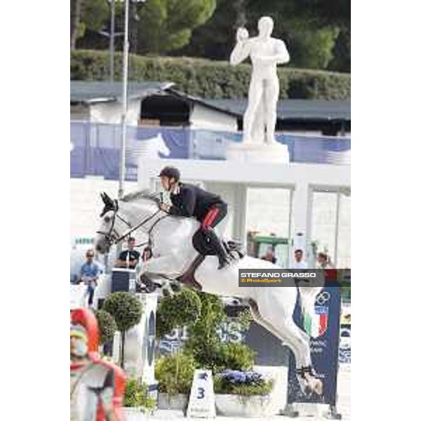 LGCT of Rome - Class 14 - Emanuele Gaudiano on Caspar 232 - Rome, Stadio dei Marmi - 24 September 2017 - ph.Stefano Grasso/LGCT