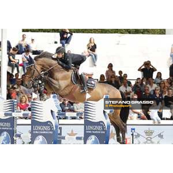 LGCT of Rome - Class 14 - Jane Richard Philips on Dieudonne de Guldenboom - Rome, Stadio dei Marmi - 24 September 2017 - ph.Stefano Grasso/LGCT