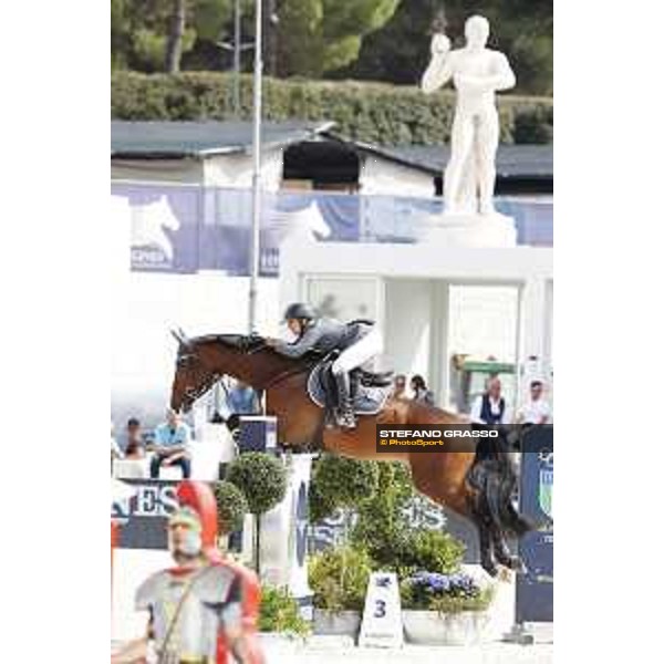 LGCT of Rome - Class 14 - Danielle Goldstein on Caspar 213 - Rome, Stadio dei Marmi - 24 September 2017 - ph.Stefano Grasso/LGCT