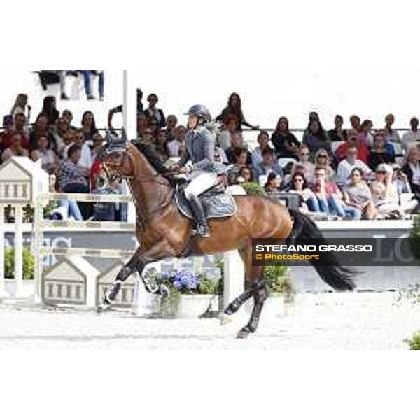 LGCT of Rome - Class 14 - Danielle Goldstein on Caspar 213 - Rome, Stadio dei Marmi - 24 September 2017 - ph.Stefano Grasso/LGCT