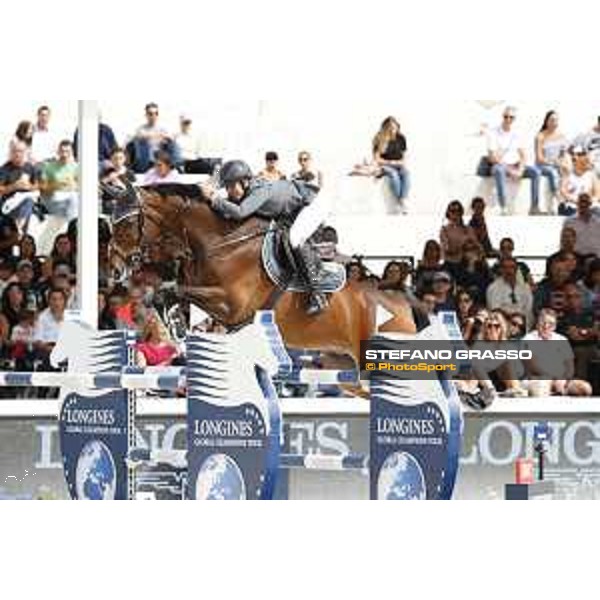LGCT of Rome - Class 14 - Danielle Goldstein on Caspar 213 - Rome, Stadio dei Marmi - 24 September 2017 - ph.Stefano Grasso/LGCT