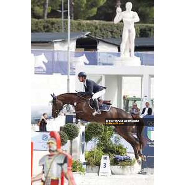 LGCT of Rome - Class 14 - Carlos Enrique Lopez Lizarazo on Ulhane de Conde - Rome, Stadio dei Marmi - 24 September 2017 - ph.Stefano Grasso/LGCT