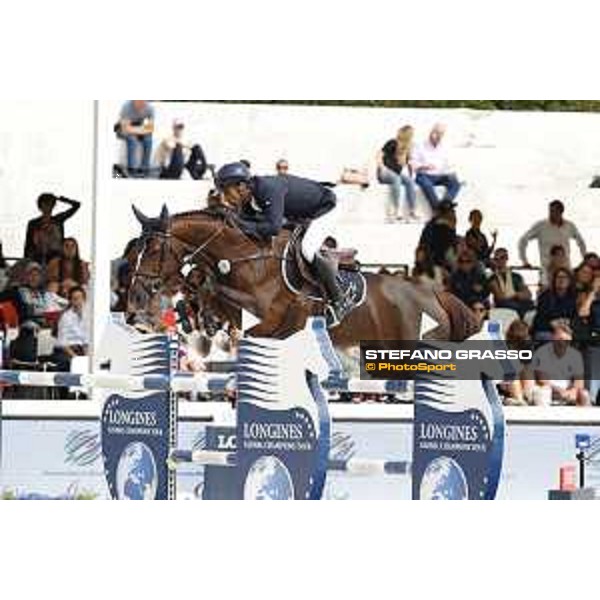 LGCT of Rome - Class 14 - Carlos Enrique Lopez Lizarazo on Ulhane de Conde - Rome, Stadio dei Marmi - 24 September 2017 - ph.Stefano Grasso/LGCT