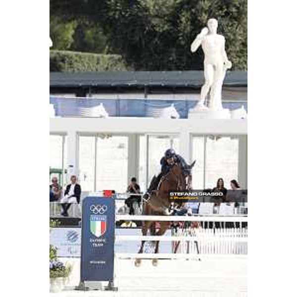 LGCT of Rome - Class 14 - Carlos Enrique Lopez Lizarazo on Ulhane de Conde - Rome, Stadio dei Marmi - 24 September 2017 - ph.Stefano Grasso/LGCT