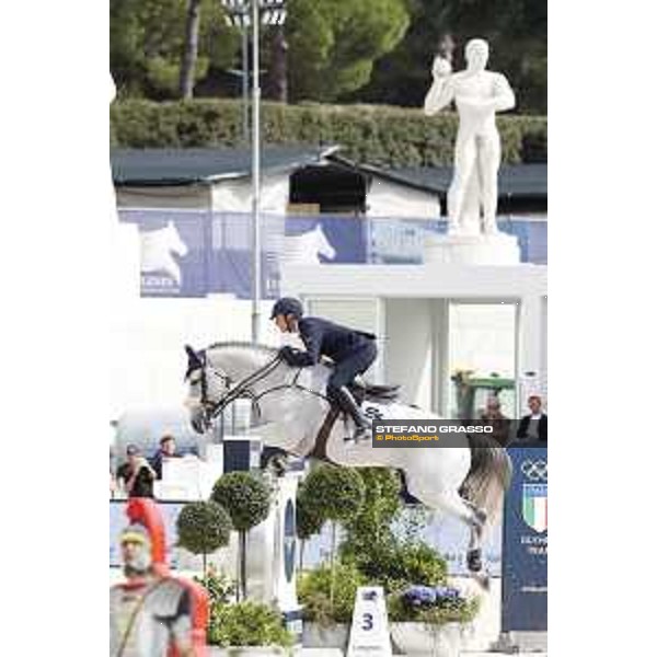 LGCT of Rome - Class 14 - Lorenzo de Luca on Limestone Grey - Rome, Stadio dei Marmi - 24 September 2017 - ph.Stefano Grasso/LGCT