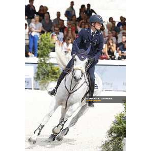 LGCT of Rome - Class 14 - Lorenzo de Luca on Limestone Grey - Rome, Stadio dei Marmi - 24 September 2017 - ph.Stefano Grasso/LGCT