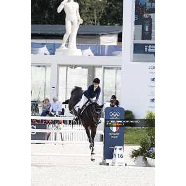 LGCT of Rome - Class 14 - Athina Onassis on Cinsey - Rome, Stadio dei Marmi - 24 September 2017 - ph.Stefano Grasso/LGCT