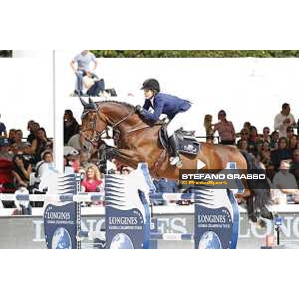 LGCT of Rome - Class 14 - Kerry Mc Cahill on Charly Chaplin S - Rome, Stadio dei Marmi - 24 September 2017 - ph.Stefano Grasso/LGCT