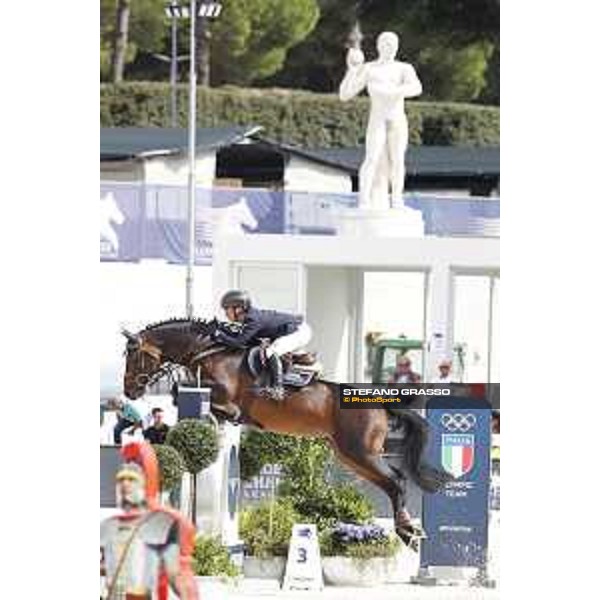 LGCT of Rome - Class 14 - Luigi Polesello on Farao van’t Vennehof - Rome, Stadio dei Marmi - 24 September 2017 - ph.Stefano Grasso/LGCT
