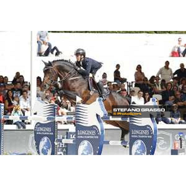 LGCT of Rome - Class 14 - Luigi Polesello on Farao van’t Vennehof - Rome, Stadio dei Marmi - 24 September 2017 - ph.Stefano Grasso/LGCT
