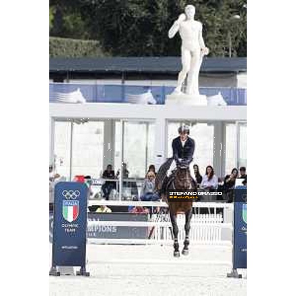 LGCT of Rome - Class 14 - Luigi Polesello on Farao van’t Vennehof - Rome, Stadio dei Marmi - 24 September 2017 - ph.Stefano Grasso/LGCT