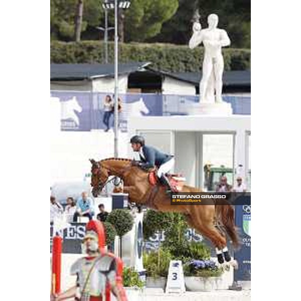 LGCT of Rome - Class 14 - Simon Delestre on Chesall Zimequest - Rome, Stadio dei Marmi - 24 September 2017 - ph.Stefano Grasso/LGCT