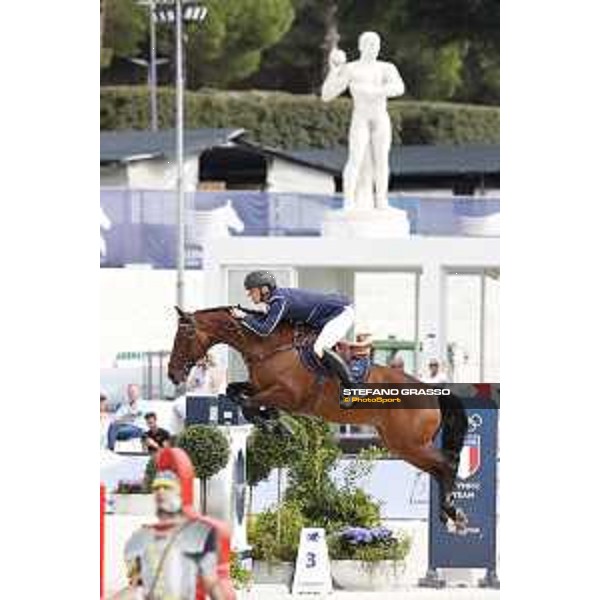 LGCT of Rome - Class 14 - Peder Fredricson on H&M Carat Desire - Rome, Stadio dei Marmi - 24 September 2017 - ph.Stefano Grasso/LGCT