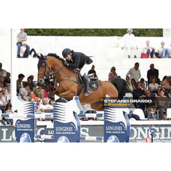LGCT of Rome - Class 14 - Jose Alfredo Hernandez Ortega on Grupo Prom Carla Columna - Rome, Stadio dei Marmi - 24 September 2017 - ph.Stefano Grasso/LGCT