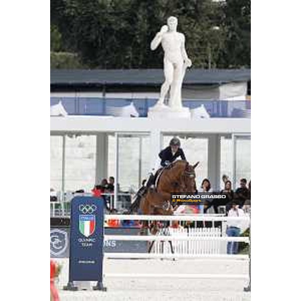 LGCT of Rome - Class 14 - Janika Sprunger on Aris CMS - Rome, Stadio dei Marmi - 24 September 2017 - ph.Stefano Grasso/LGCT