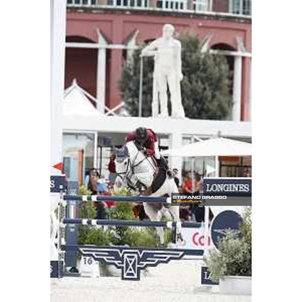 LGCT of Rome - Class 14 - Bassem Mohammed on Argelith Squid - Rome, Stadio dei Marmi - 24 September 2017 - ph.Stefano Grasso/LGCT