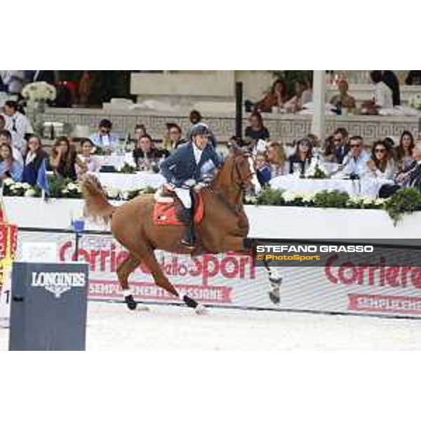 LGCT of Rome - Class 14 - Simon Delestre on Chesall Zimequest - Rome, Stadio dei Marmi - 24 September 2017 - ph.Stefano Grasso/LGCT