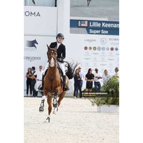 LGCT of Rome - Class 14 - Lillie Keenan on Super Sox - Rome, Stadio dei Marmi - 24 September 2017 - ph.Stefano Grasso/LGCT