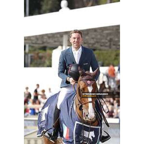 LGCT of Rome - Class 14 - Prize giving ceremony - Simon Delestre on Chesall Zimequest wins class 14 - Rome, Stadio dei Marmi - 24 September 2017 - ph.Stefano Grasso/LGCT