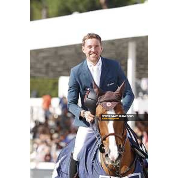 LGCT of Rome - Class 14 - Prize giving ceremony - Simon Delestre on Chesall Zimequest wins class 14 - Rome, Stadio dei Marmi - 24 September 2017 - ph.Stefano Grasso/LGCT