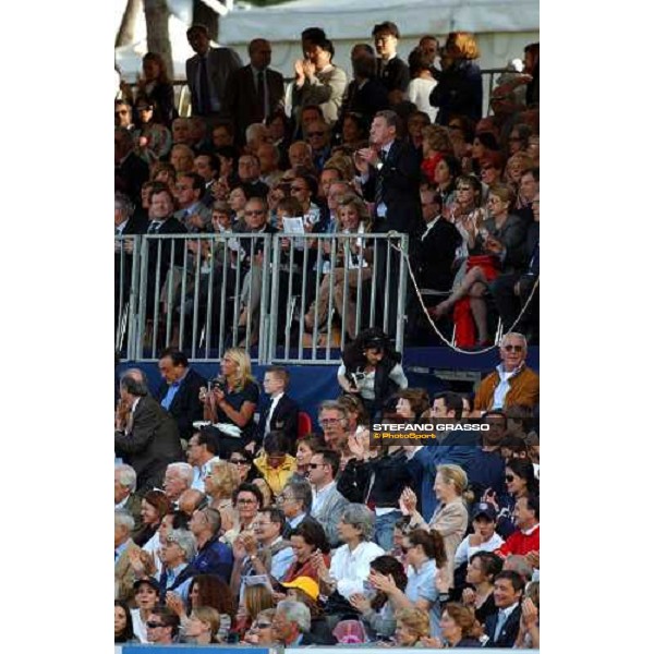 Grandstand Rome Piazza di Siena 28th may 2004 ph.Stefano Grasso