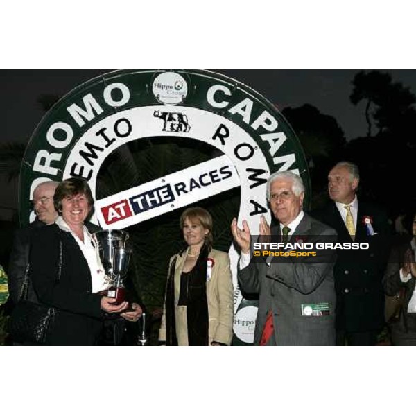 giving prize ceremony for Pressing connection winners of the Premio Roma At The Races Roma, 4th november 2007 ph. Stefano Grasso