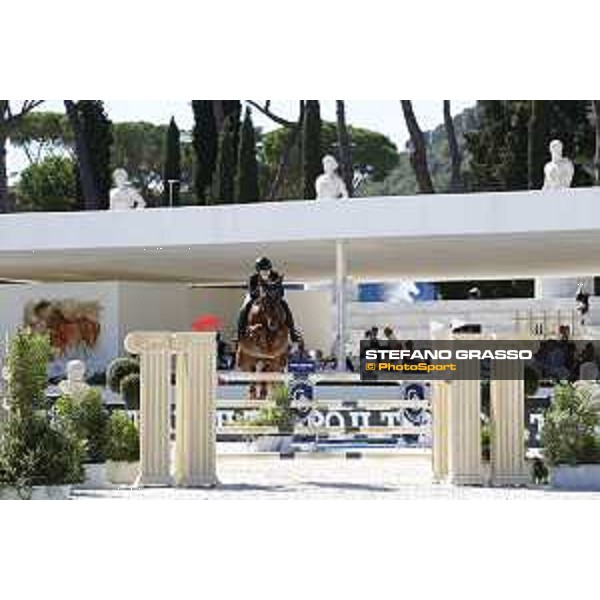 LGCT of Rome - Class 6 - Emily Moffitt on Harriri - Rome, Stadio dei Marmi - 22 September 2017 - ph.Stefano Grasso/LGCT