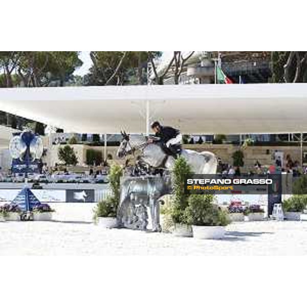 LGCT of Rome - Class 6 - Roger Yves Bost on Pegase du Murier - Rome, Stadio dei Marmi - 22 September 2017 - ph.Stefano Grasso/LGCT
